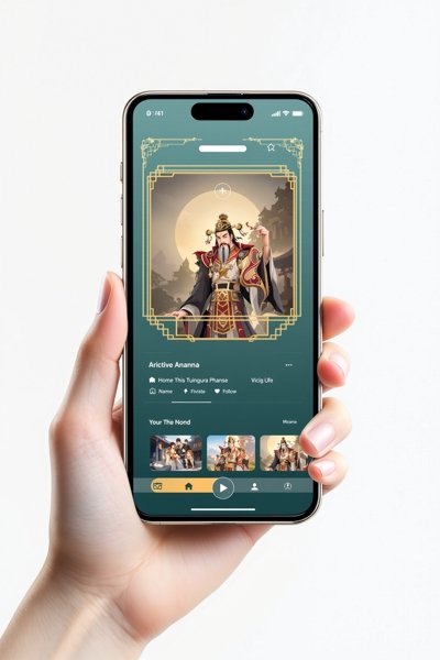 日漫新番APP界面预览